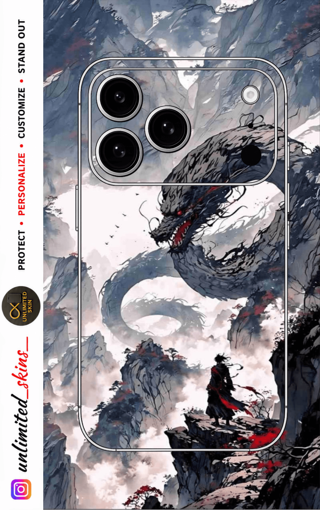 Dragon Mobile Skin